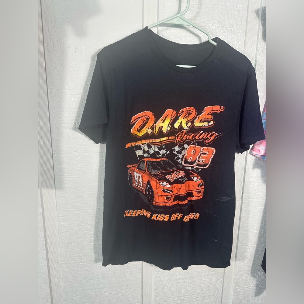 D.A.R.E. 1983 Black TShirt Size Med EUC